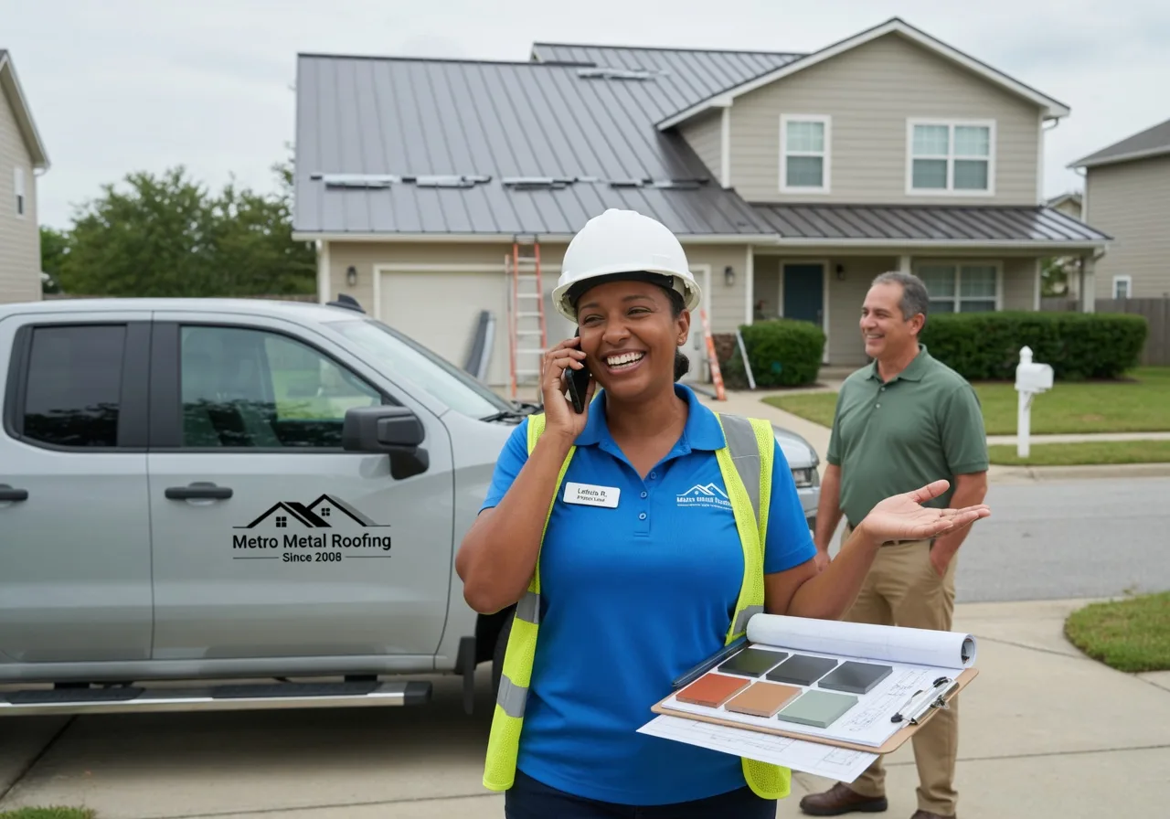 Storm Damage Metal Roof Repair in Grays Knob, KY